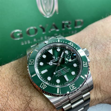 green submariner rolex for sale|rolex submariner green dial price.